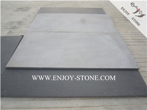 China Fujian Andesite Basalto Tiles&Slabs for Flooring and Wall Cladding, Machine Cut/Sawn Cut Outdoor Lava Stone Tiles, Basaltina Stone Without Cat Paws/Honeycombs