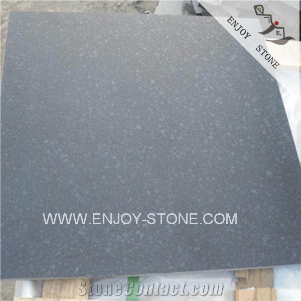 China G684 Black Basalt,Black Galaxy Pearl Basalt Fuding Black Honed Tiles,Slabs for Flooring,Walling