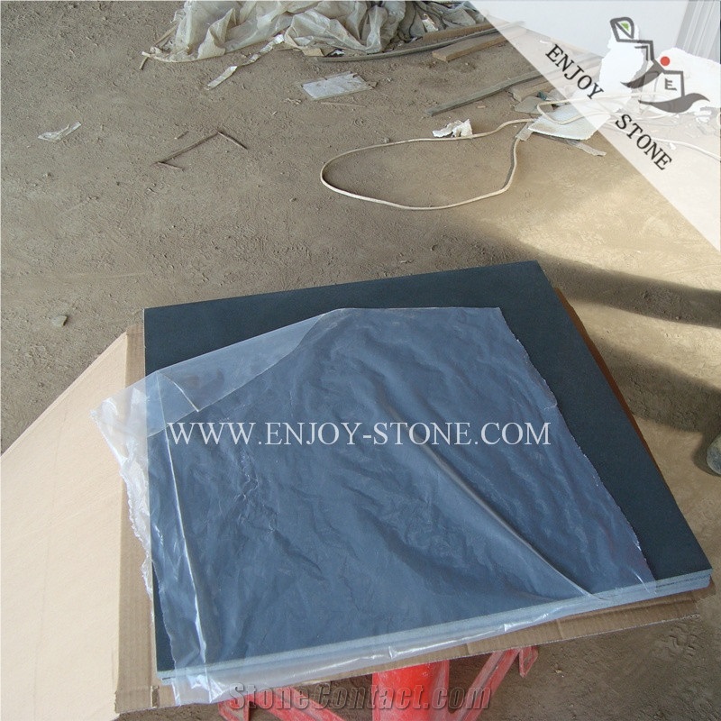 Chinese Popular Cheap Hainan Grey Basalt, Andesite,Basalto,Basaltina Thin Polished Tiles & Slabs,Natural Building Stone Pattern