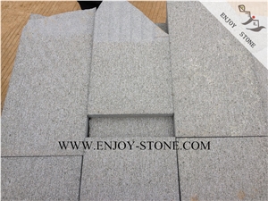 Chiseled/Split Surface G612 Oliver Green Granite for Exterior and Interior Wall Cladding,Flooring,Zhangpu Green Granite Tiles&Slabs,Anti-Slip Finish