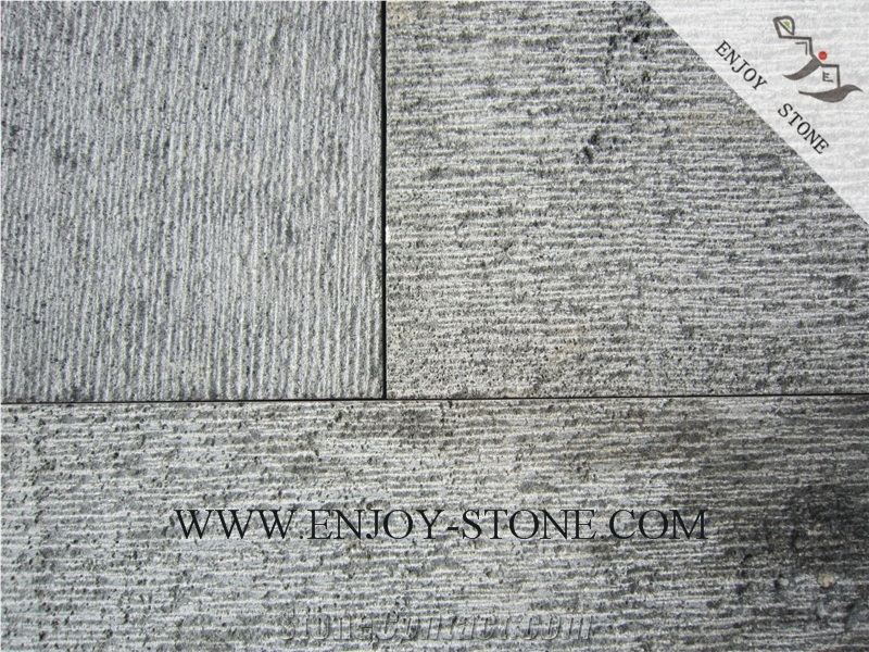 Chiseled Zhangpu Bluestone,Zp Bluestone,Bluestone with Cat Paw,Schiseled Strip/Tiles/Cut to Size/Slabs/Flooring/Walling/Pavers