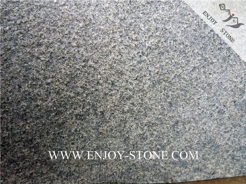 Flamed Tiles G612 Olive Green,Zhangpu Green, Green Granite, Flamed Tiles/Cut to Size/Flooring/Walling/Pavers/Granite