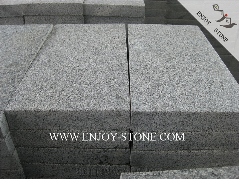 Flamed Tiles G654 Sesame Black, Padang Grey, Sesame Grey, Sesame Gray, Flamed Tiles/Cut to Size/Slabs/Flooring/Walling/Pavers/Granite