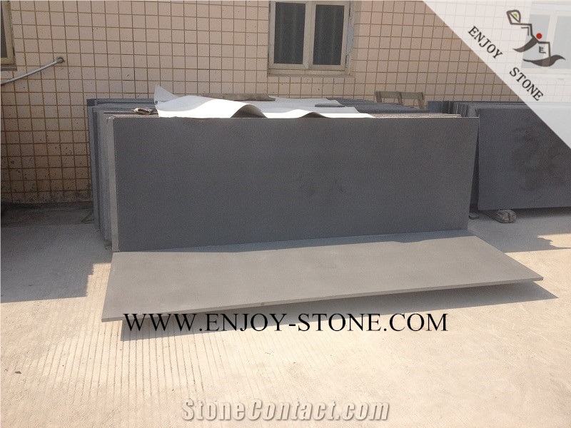 Fujian Andesite Stone Honed Finish Tiles&Slabs,Grey Basalt/Lava Stone/Basaltina/Basalto/Inca Grey Wall Cladding/Flooring Tiles&Slabs