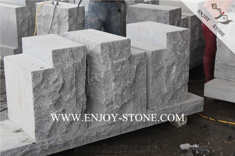 G654 Dark Grey Granite Landscaping Stone for Outdoor Decoration,Natural Split Padang Dark Granite Garden Rock Stone