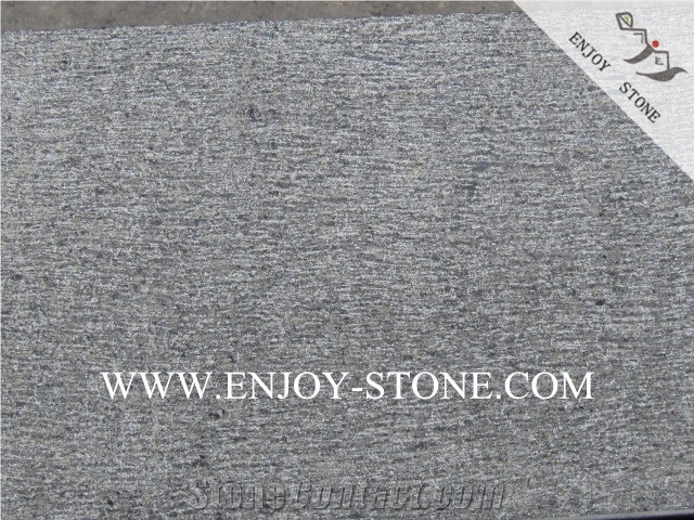 G684 Black Granite Chiseled Surface,Granite Wall Covering,Granite Floor Tiles&Slabs,Granite Skirting,Granite Pattern,Fuding Black Granite Slabs