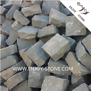 Gray Andesite Cobblestone,Basalt Cobblestone,Gray Basaltina Cubestone