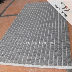 Half Planed Finish Chinese Popular Cheap Hainan Andesite,Grey Thin Honed Tiles & Slabs,Building Stone Pattern