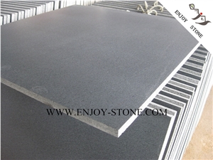 Honed Hainan Black Basalt,Dark Basalt,Basalto Tiles&Slabs,Black Basalt Wall Covering Tiles,Lava Stone Floor Tiles