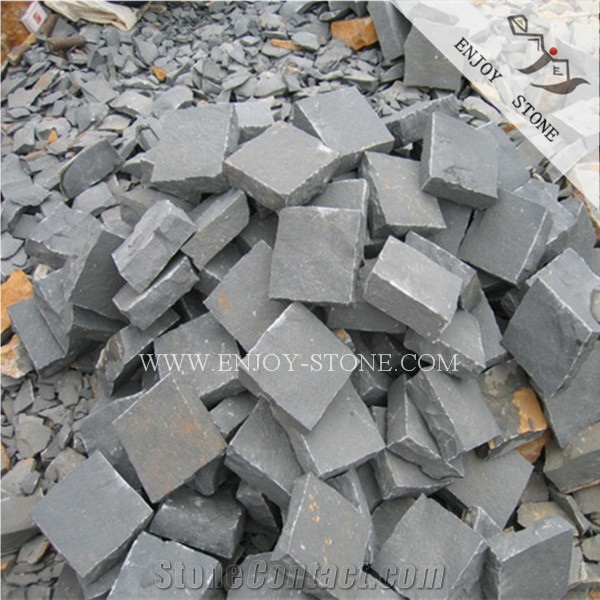 Natural Split Finish China Grey Basalt,China Andesite Cobble Stobe ,Landscaping Stile,Draiving Payment