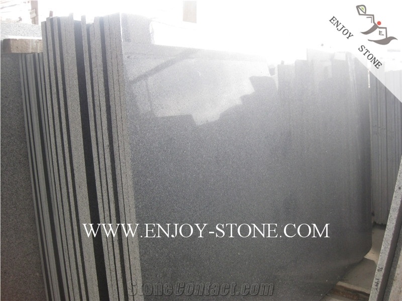 Polished Slabs G654 Sesame Black, Padang Grey, Sesame Grey, Sesame Gray, Sawn,Polished Tiles/Cut to Size/Slabs/Flooring/Walling/Pavers/Granite