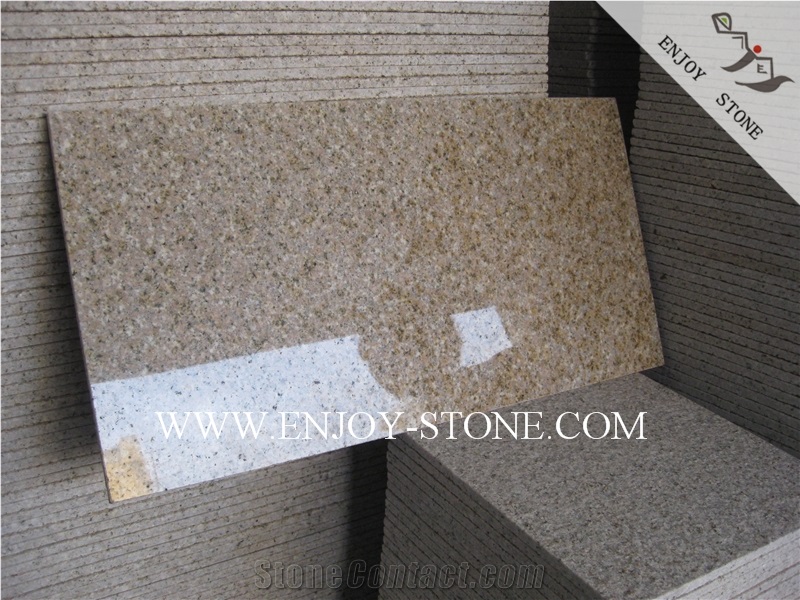 Polished Tiles G682 Golden Yellow,Golden Rust, Rustic Yellow , Golden Granite,Yellow Granite,Polished Tile/Cut To Size, Slabs/Flooring/Walling/Pavers/Granite