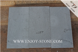 Sawn/Machine Cut Zhangpu Bluestone,Zp Bluestone,Bluestone with Cat Paw,Sawn/Machine Cut Strip/Tiles/Cut to Size/Slabs/Flooring/Walling/Pavers