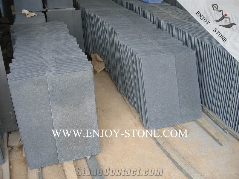 Zhangpu Bluestone/Andesite/Basalto with Cat Paws/Honeycombs,Honed Tiles&Slabs for Flooring&Wall Cladding,Exterior Landscaping Decoration
