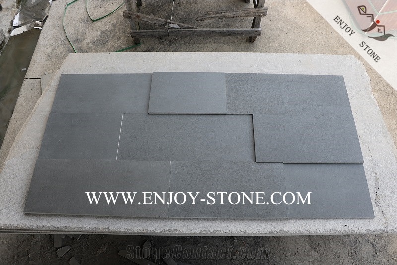 Zhangpu Grey Basalt/Basaltina/Basalto Honed Cultured Stone,Wall Cladding,Stacked Stone Veneer,Ledge Tiles