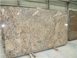Brazil Granite, Imported Granite,Golden Persa Granite, Yellow Granite, Big Slabs for Countertops, Granite Tiles Walling Tiles, Flooring Tiles
