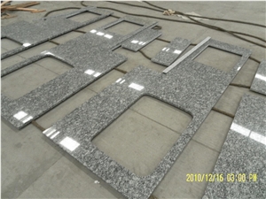 China Granite/White Wave/Spray White Granite Tiles