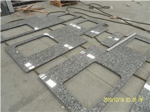 China Granite/White Wave/Spray White Granite Tiles