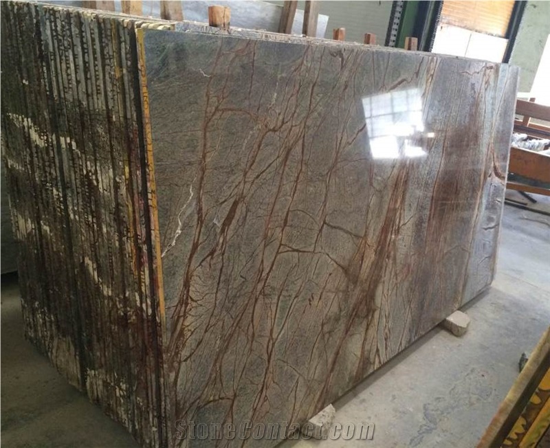 Rain-Forest Brown Marble