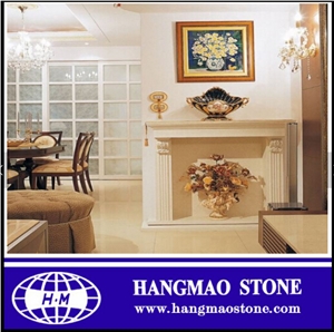 House Decorative Marble Fireplace Picture Carving