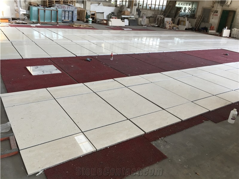 Beige Marble Honeycomb Panels,Composite Aluminium Marble Tile