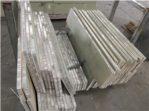 Beige Marble Honeycomb Panels,Composite Aluminium Marble Tile
