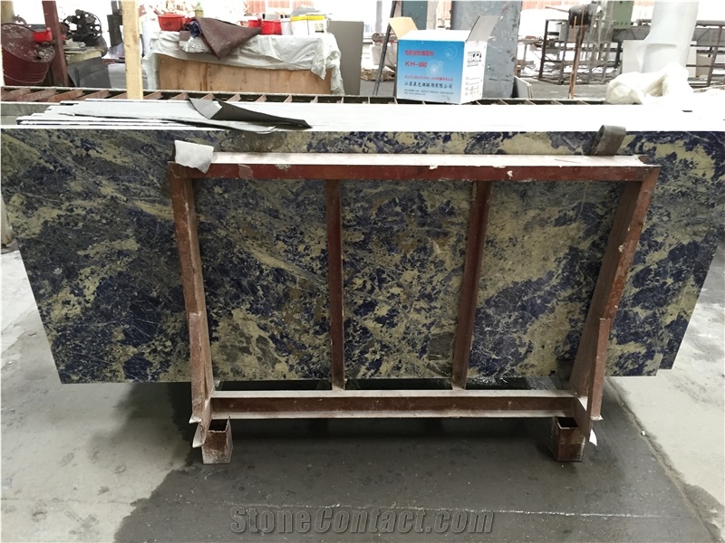 Blue Sodalite Granite Honeycomb Panels