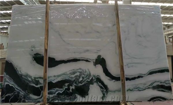 China Panda White Marble Tiles & Slabs Marble Skirting Marble Wall Covering Tiles Marble Floor Covering Tiles Marble Versailles Pattern Marble French Pattern Marble Opus Pattern Marble Opus Romano Ter