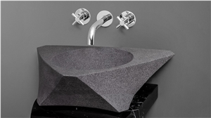 G654 Dark Grey Granite Stone Sink, Fashion Design Stone Granite Sink on Sales, China Stone Sink