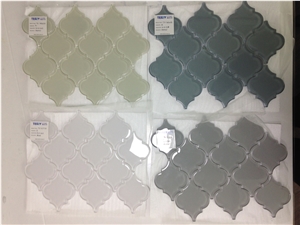 Glass Mosic,Glass Wall Mosaic Series,3d Glass Wall Mosaic/ Floor Mosaic Glass Mosaic Metal Mosaic Pearl Shell Mosaic Polished Mosaic Split/Mosaic Pattern / Manmade Stone Mosaic Pattern /Thin Laminated