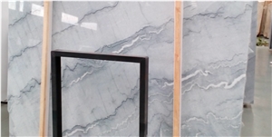 High Polished Natural Stone - Sichuan Bruce Grey Marble Big Slabs and Tiles ,Cut-To-Size for Walling ,Covering ,Skirting ,Paving Patterns or Project Using