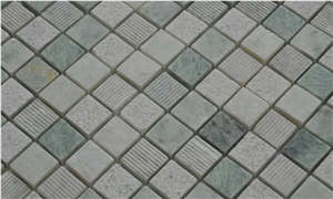 Marble Wall Mosaic/ Floor Mosaic /Polished Mosaic Split/Mosaic Pattern / Thin Laminated Mosaic /Laminated Mosaic Terry Stone