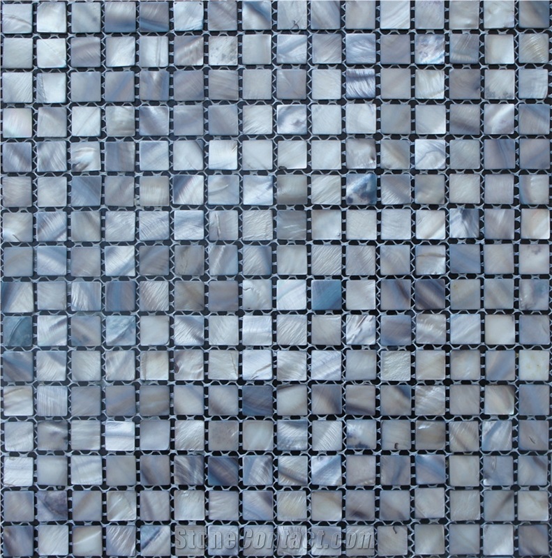 New Design and Popular Purple Pearl Shell Chips Mosaic Tiles Pattern for Wall and Floor Decoration -Supreme Quality
