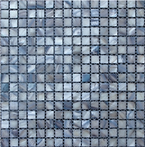 New Design and Popular Purple Pearl Shell Chips Mosaic Tiles Pattern for Wall and Floor Decoration -Supreme Quality
