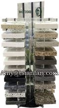 Acrylic Marble Stone Display Rack Fall To The Ground