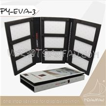 Custom Quartz Stone Sample Book Cardboard+Eva