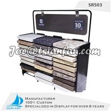 Granite Sample Tiles Display Table Rack-Sr503