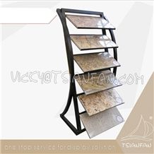 Metal Materials Ceramic Flooring Tile Display Stand