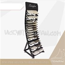 Quartz Stone Tower Display Stand
