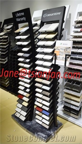 Sr031 Stone Display Rack,Quartz Tile Display,Plant Tire Display Stands
