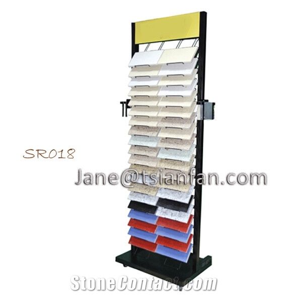 Sr102 Stone Display Rack,Quartz Tile Display,Plant Tire Display Stands