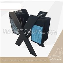 Stone Tile Handing Display Board with Display Tower