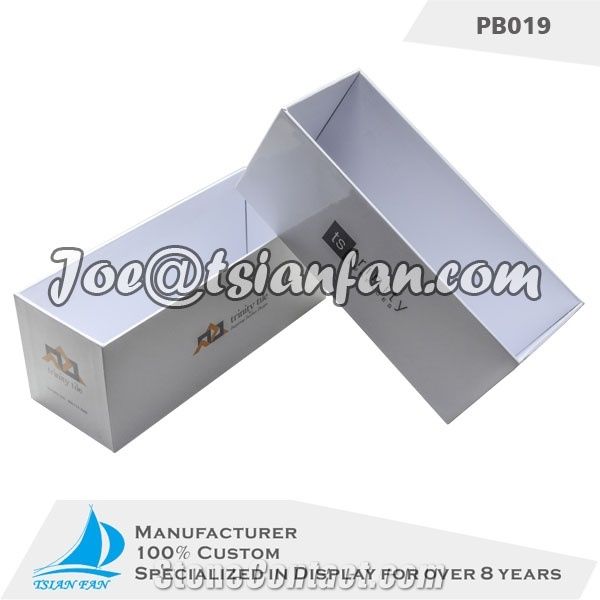 White Cardboard Stone Sample Display Box-Pb018