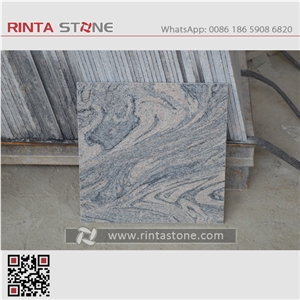 China Juparana Granite Slabs Tiles Step Stairs Riser Multicolour Granite Wave Sand Granite G261 Granite Juparana Grey Pink Granite