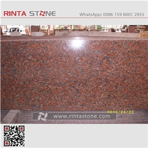 G562 Granite Slabs Tiles Cuntertops Guangxi Red Maple Red G4562 Granite Tiles Maple Leaf Red Granite Ruby Red Granite China Imperial Red Granite Red Maple Granite