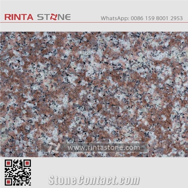 G687 Granite Slabs Tiles,Cherry Pink Granite,Peach Red Granite,Cheapest Pink Granite,Peach Pink Granite,Imperial Pink Granite