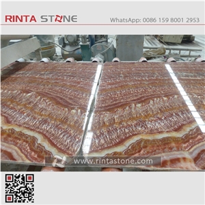 Multicolour Red Onyx Royal Onyx Picasso Red Onyx Fantastic Red Onix Ruby Red Onyx Yellow Green Blue Pink Beige Black White Light Dark Onyx Slabs Tiles