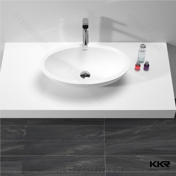 Acrylic Solid Surface Bathroom Stone, Bathroom Solid Surface Countertops