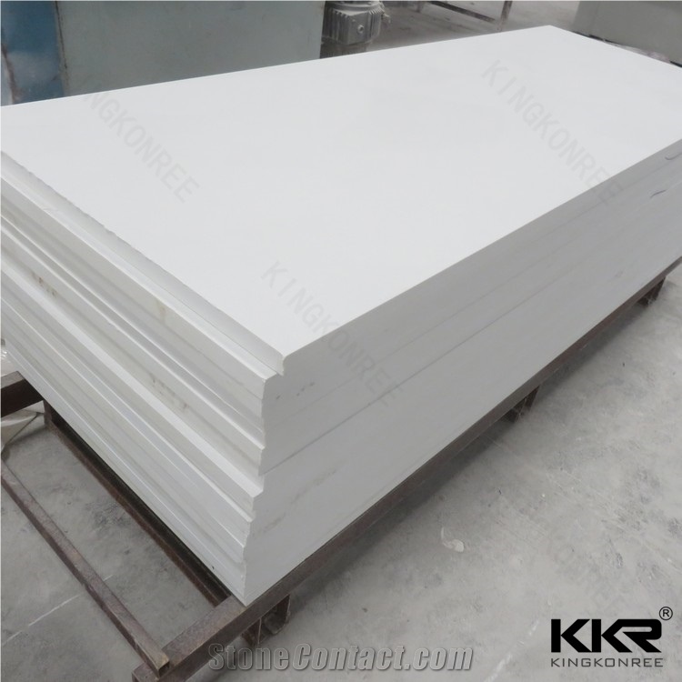 Cut To Size Dupont Corian 6mm Plain White Thin Sheet Solid