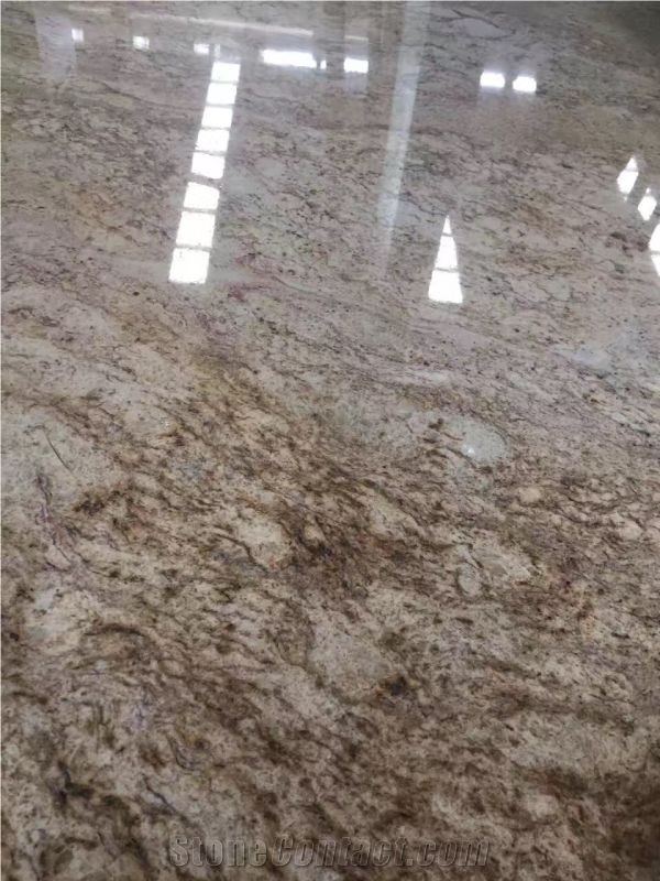 Lowest Price Imperial Gold Dust Granite Slabs & Tiles & Cut-To-Size,India Yellow Granite